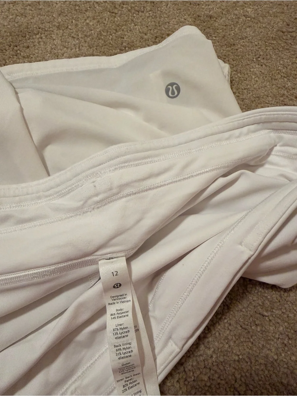 Lululemon Play Off the Pleats Skirt